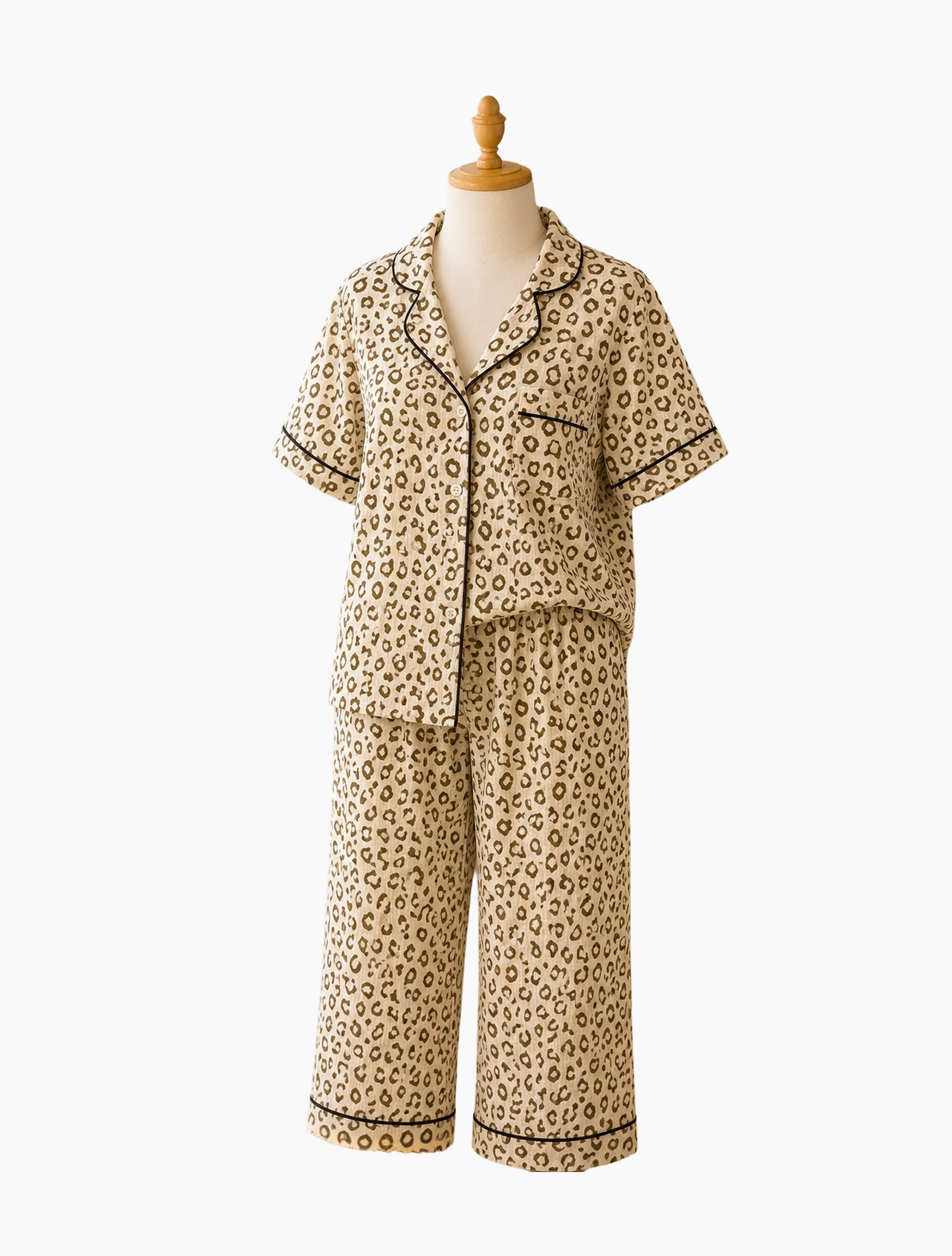 Golden hour leopard set